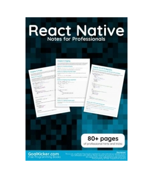 React Native Notes for Professionals