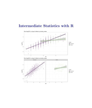 Intermediate Statistics with R