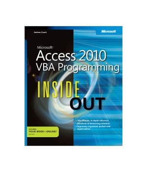 Microsoft Access 2010 VBA Programming Inside Out