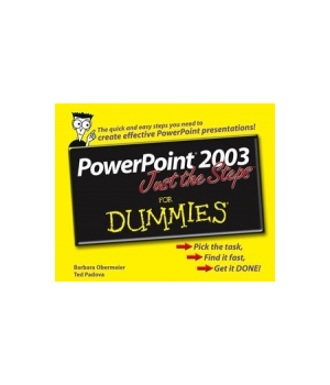PowerPoint 2003 Just the Steps For Dummies