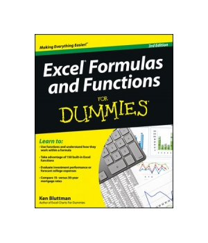 microsoft excel formulas for dummies