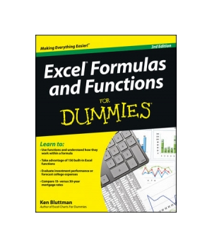 Excel Formulas And Functions For Dummies 3rd Edition It